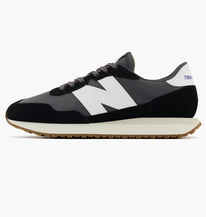 Кроссовки мужские New Balance 237 Black/Grey Ms237Ga