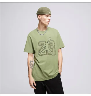Футболка мужская Air Jordan T Shirt M J Flt Ess Jm Ss Crew Green FB7394-340
