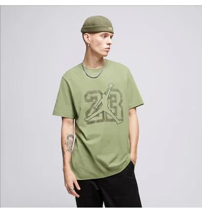Футболка мужская Air Jordan T Shirt M J Flt Ess Jm Ss Crew Green FB7394-340