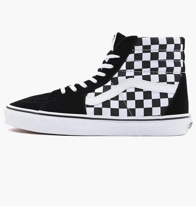 Кеди чоловічі Vans Checkerboard Sk8-Hi Black/White VN0A32QGHRK