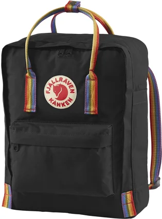 Рюкзак унісекс Fjallraven Kanken Rainbow Black 23620.550-907