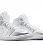 Кроссовки женские Air Jordan 1 Mid Se Metallic/White FN5031-100