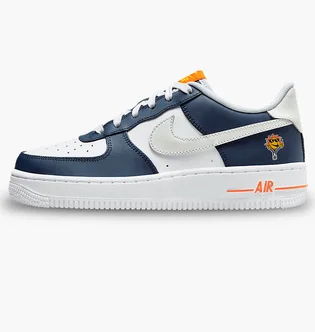 Кроссовки детские Nike Air Force 1 Low Lv8 White/Blue FN7239-410