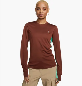 Лонгслив женский Nike Acg Dri-Fit Adv Goat Rock Brown DQ5852-217