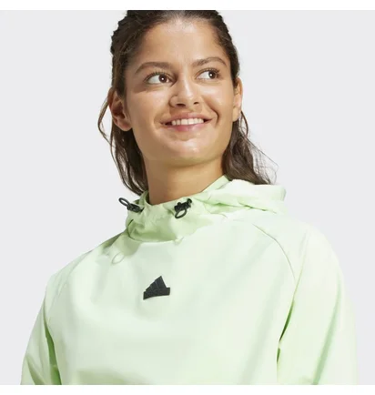Худи женское Adidas City Escape Green IS3014