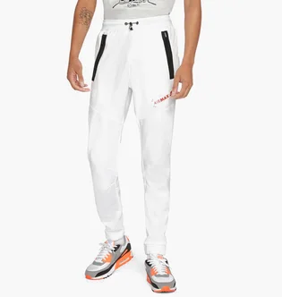 Штаны мужские Nike Sportswear Air Max Men'S Fleece Pants White DC2552-100