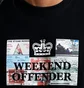 Футболка мужская Weekend Offender Tickets Black WOSPT1904-BLACK