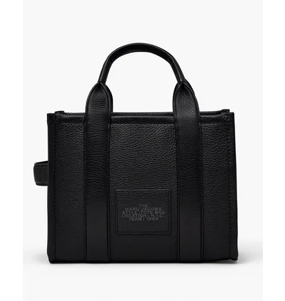 Сумка женская Marc Jacobs The Leather Small Tote Bag Black H009L01SP21-BLACK-20776