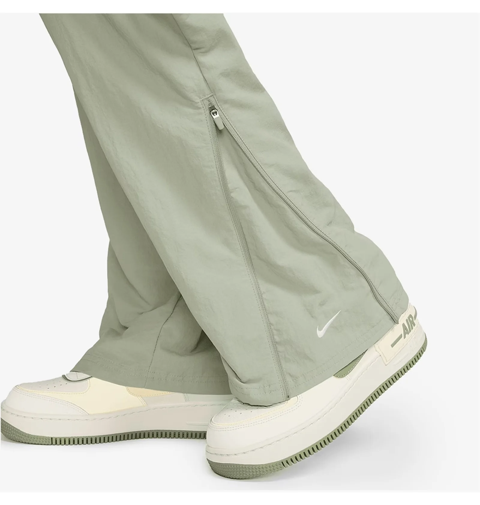 ᐉ Штани жіночі Nike Sportswear Essential Open-Hem Zip Pants Grey