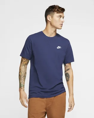 Футболка мужская Nike M Nsw Club Tee Blue AR4997-410