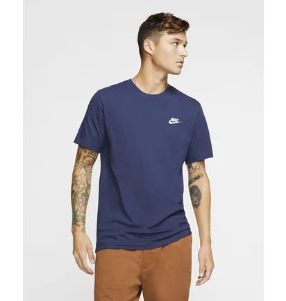 Футболка чоловіча Nike M Nsw Club Tee Blue AR4997-410