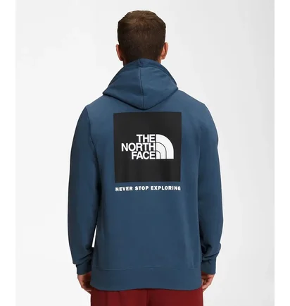 Худи мужское The North Face Box Nse Hoodie Blue NF0A7UNSMPF