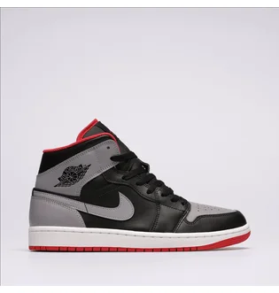 Кроссовки мужские Air Jordan 1 Mid Black/Grey DQ8426-006