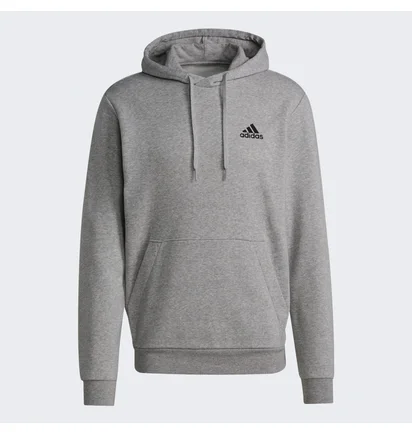 Худи мужское Adidas Essentials Fleece Hoodie Grey H12213