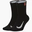 Шкарпетки унісекс Nike U Nk Multiplier Crew (2 пари) Cush Black Sk0118-010