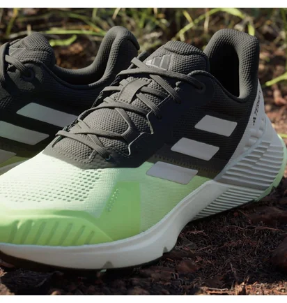 Кроссовки мужские Adidas Terrex Soulstride Trail Running Shoes Green/Black IG8023