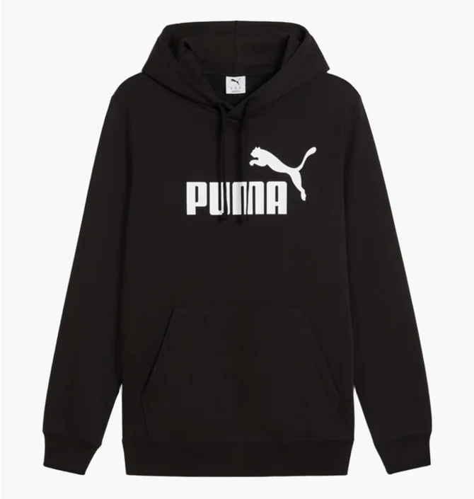 Худи мужское Puma Essentials No. 1 Logo Black 682572-01