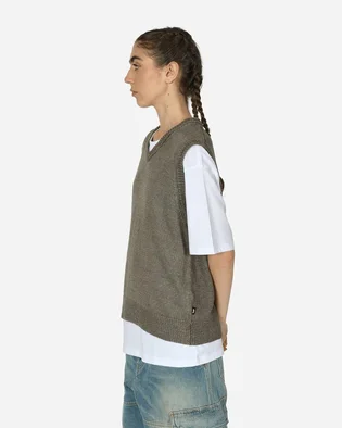 Жилетка унисекс Stussy Loose Knit Linen Vest Grey 117234-1015