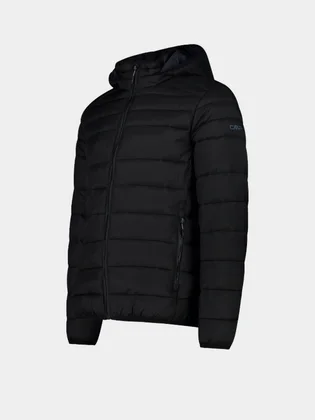 Куртка мужская CMP Snaps Hood 3M Thinsulat Black 34K2787-U901
