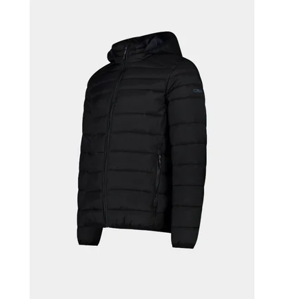 Куртка мужская CMP Snaps Hood 3M Thinsulat Black 34K2787-U901