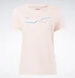 Футболка женская Reebok Vector Graphic T-Shirt Peach 100071095