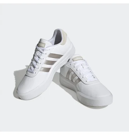 Кроссовки женские Adidas Court Platform White ID1969