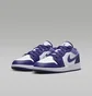 Кросівки дитячі Air Jordan 1 Low Sky J Purple Gs White/Violet 553560-515