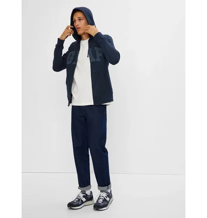 Толстовка чоловіча Gap Fullzip Logo Blue 499917-03