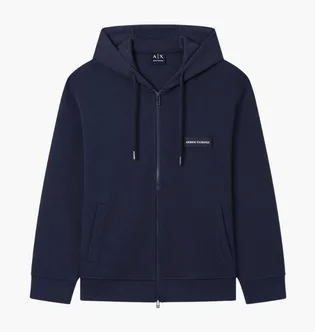 Толстовка мужская Armani Exchange Logo Blue XM002352-AF21869-UB101
