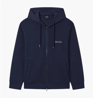 Толстовка чоловіча Armani Exchange Logo Blue XM002352-AF21869-UB101