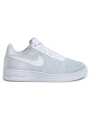 Кроссовки мужские Nike Air Force 1 Low Flyknit Triple White AV3042-100