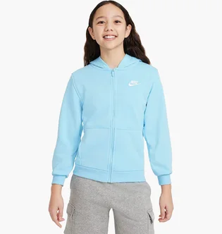 Толстовка детская Nike Club Light Blue FD3017-407