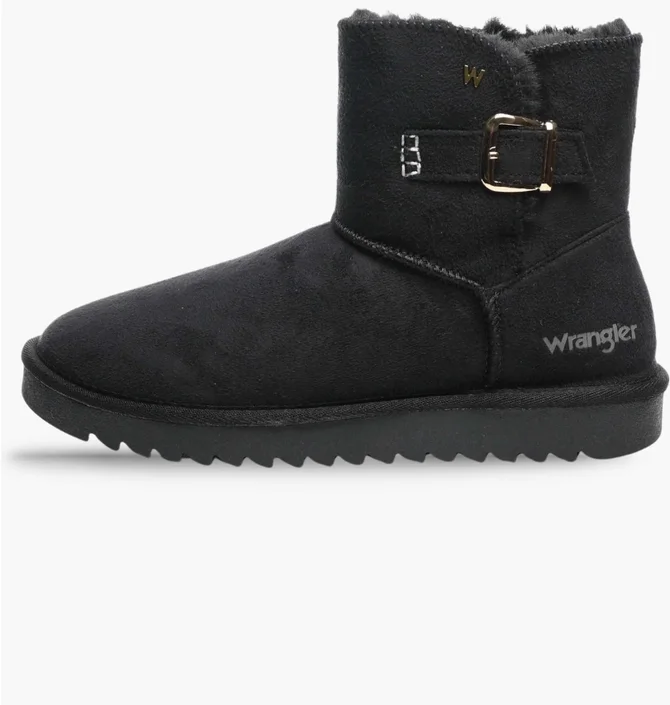 Ботинки женские Wrangler Elsa Buckle Black 20253091.25Y