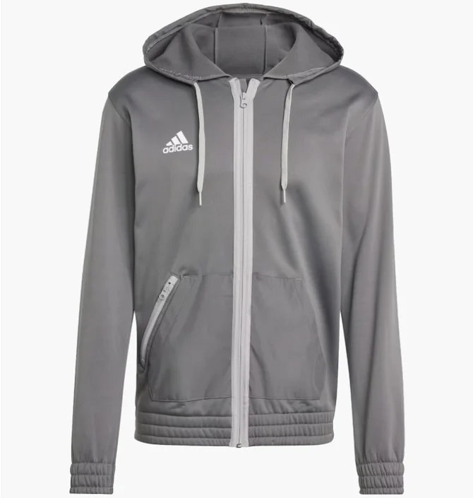 Толстовка мужская Adidas Team Issue Full-Zip Hoodie Grey HI3081