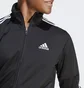 Спортивний костюм чоловічий Adidas Sportswear Basic 3-Stripes Tricot Track Suit Set Black Ic6747