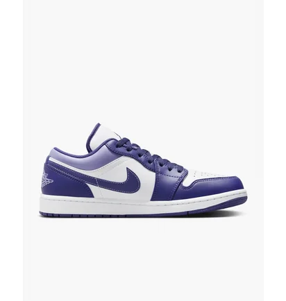 Кросівки чоловічі Air Jordan 1 Low MenS Shoes White/Violet 553558-515