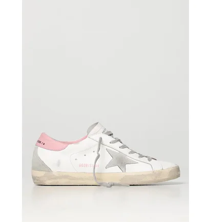 Кроссовки женские Golden Goose Super-Star Classic Distressed White GWF00102-F002569-10914