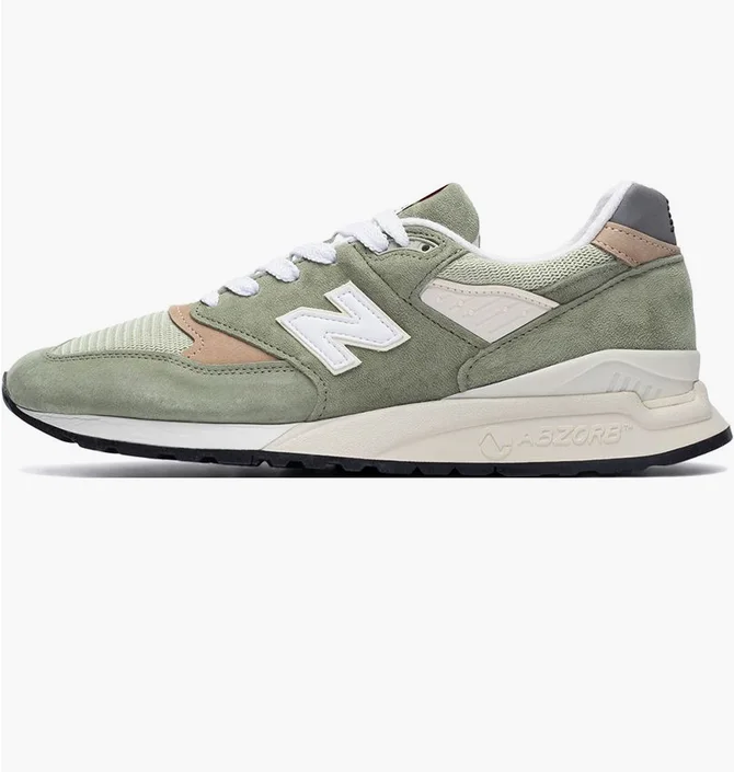 Кроссовки унисекс New Balance made in USA 998 Turquoise U998GT