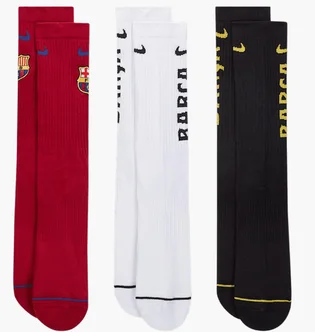 Носки Nike Fcb Everyday Multi (3 пары) FD1402-901