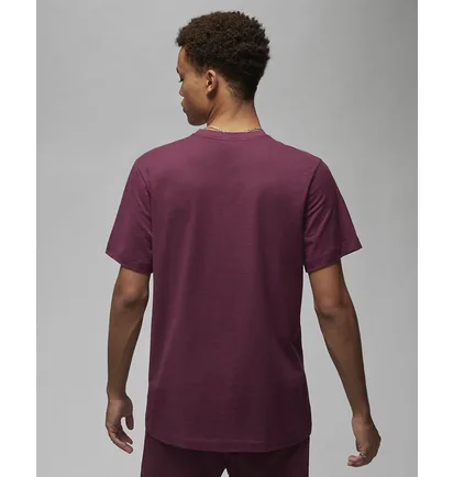 Футболка чоловіча Air Jordan M J Jumpman Ss Crew Bordo Cj0921-680