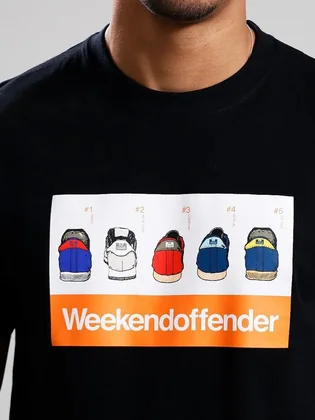 Футболка мужская Weekend Offender Trainerspotting Black WOSPT2202-BLACK