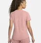 Футболка женская Nike Dri-Fit Uv One Luxe Standard Fit Short-Sleeve Top Peach DD0618-618
