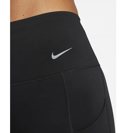 Леггинсы женские Nike Go WomenS Firm-Support High-Waisted Full-Length Leggings With Pockets Black DQ5668-010