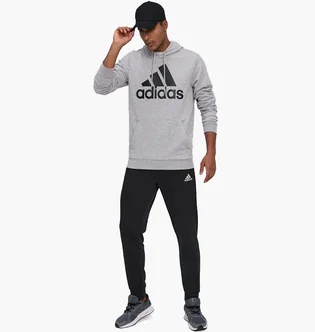 Спортивный костюм мужской Adidas Big Logo Grey/Black GK9653