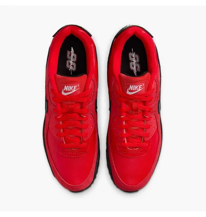 Кросівки чоловічі Nike Air Max 90 Black/Red IF0670-600
