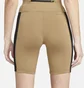Шорты женские Nike Sportswear Swoosh Logo High-Waisted Bike Shorts Brown Dx2325-258
