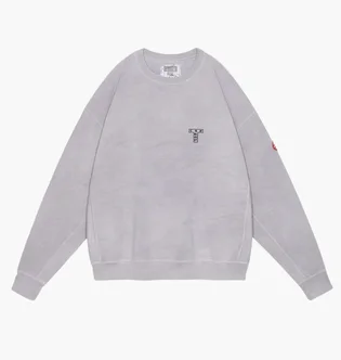 Свитшот унисекс cav empt Overdye Grey CES27CS10