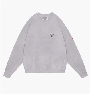 Свитшот унисекс cav empt Overdye Grey CES27CS10
