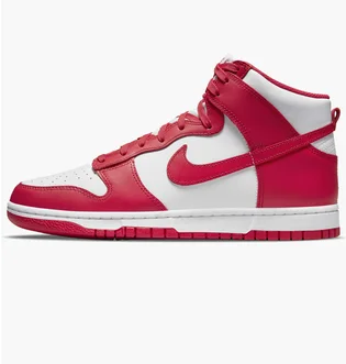 Кросівки чоловічі Nike Dunk High Red/White Dd1399-106