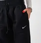 Штани жіночі Nike Sportswear Phoenix Fleece High-Rise Wide-Leg Pants Black Dq5615-010